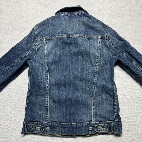Levi Denim Jean Jacket Blue Women's Size Small - Picture 12 of 13